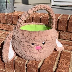 Brown Bunny Easter basket